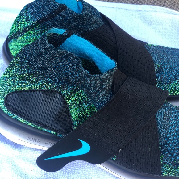 Nike FREE flyknit running shoes - Picture 5 of 7